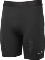 Ronhill Tech All Terrain Stretch Mens Short Tights Black 8 Inch Running Shorts - M Regular