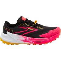 Brooks Catamount 3 Womens Trail Running Shoes Black Offroad Cushioned Run Sports