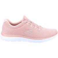 Skechers Summits Womens Training Shoes Pink Gym Workout Cushioned Trainers