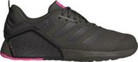 adidas Dropset 3 Mens Training Shoes Green Gym Workout Cushioned Sports Trainers