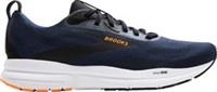 Brooks Trace 4 Mens Running Shoes Blue Cushioned Comfort Sports Jogging Trainers