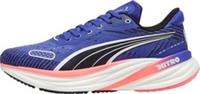 Puma Magnify Nitro 2 Mens Running Shoes Blue Cushioned Comfort Sports Trainers