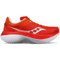 Saucony Kinvara Pro Womens Running Shoes Red Cushioned Carbon Comfort Trainers