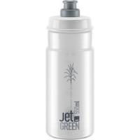 Elite Jet Green 550ml Water Bottle Clear Cycling Hydration Drinks