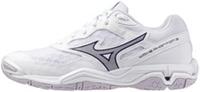 Mizuno Wave Phantom 3 Womens Court Shoes White Netball Sports Training Trainers