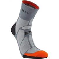 Hilly Marathon Fresh Anklet Running Socks Grey Cushioned Sports Training Run Gym