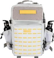 Built For Athletes 45L Hero 2.0 Backpack Grey Gym Travel Training Bag Workout