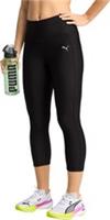Puma Velocity Womens Running Tights Black 3/4 Capri Run Sports Training Jogging - S Regular