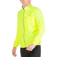 Ronhill Core Mens Running Jacket Yellow Run Lightweight Breathable Reflective