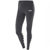 TCA Laser Tech Reflective Womens Running Tights Grey Run Breathable Sports
