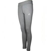 More Mile Heather Womens Training Tights Grey Running Lightweight Run Sports Gym