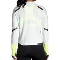 Brooks Carbonite Womens Running Top Grey Long Sleeve Run Lightweight Breathable