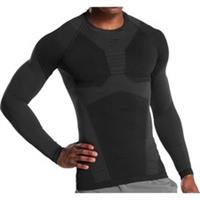 Gymshark Seamless Lifting Mens Training Top Black Long Sleeve Gym Excerise