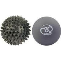 Fitness Mad Trigger Point & Spikey Massage Set Grey Gym