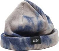 Vaga Fine Rib Tie Dye Running Beanie Blue Run Hat Mens Womens