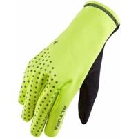 Altura Fleece Windproof Nightvision Full Finger Cycling Gloves Yellow Reflective