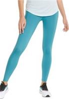 Puma Favourite Forever High Waist Womens Training Tights Green 7/8 Cropped Gym - XL Regular