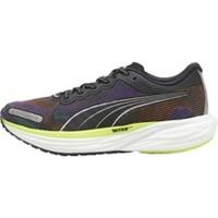Puma Deviate Nitro 2 Mens Running Shoes Black Cushioned Sports Training Trainers