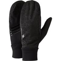 Ronhill Winter Running Mitts Black Thermal Windproof Reflective Mens Womens
