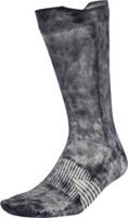 adidas RunXGRAPHIC Washed Running Socks Grey Arch Support Crew Sports Training