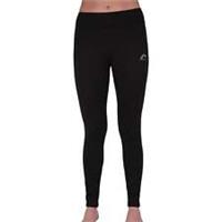 More Mile Power Womens Running Tights Black Run Sports Training Jogging Ladies - XS Regular