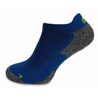 More Mile Challenger Running Socks Blue Mens Cushioned Support Sports Training