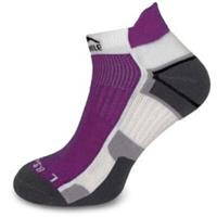 More Mile Miami Running Socks Purple Womens Sports Training Run Breathable Gym - UK 2 - 5 Regular