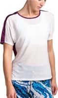 Ronhill Life Wellness Womens Training Top White Short Sleeve Gym Workout T-Shirt - S Regular