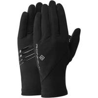 Ronhill Wind Block Running Gloves Black Thermal Windproof Mens Womens