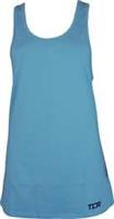 TCA Tech Racerback Womens Running Vest Blue Run Sleeveless Performance Tank Top