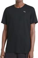 Puma Performance Mens Training Top Black Short Sleeve Gym Excerise T-Shirt - L Regular