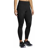 Brooks Method Womens Running Tights Black 7/8 Cropped Compression Training Run - S Regular