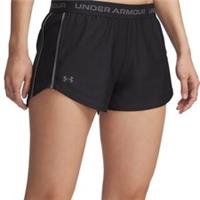Under Armour Play Up Womens Running Shorts Black 3 Inch Lightweight Breathable - S Regular