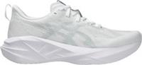 Asics NovaBlast 5 Womens Running Shoes White Cushioned Carbon Comfort Trainers