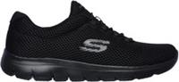 Skechers Summits Womens Training Shoes Black Gym Workout Cushioned Trainers