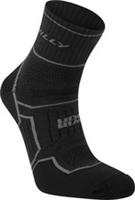 Hilly Twin Skin Anklet Running Socks Black Cushioned Anti Blister Double Layer