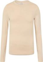 adidas Tech-Fit AeroReady Mens Training Top Beige Long Sleeve Football Tight Fit - M Regular