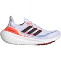 adidas Ultra Boost Light Womens Running Shoes White Cushioned Comfort Trainers