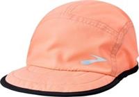 Brooks Lightweight Packable 2.0 Running Cap Orange Run Hat Mens Womens