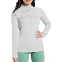 Gymshark Womens Training Top Grey Long Sleeve Half Zip Gym Excerise Workout - XL Regular