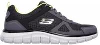 Skechers Track Bucolo Mens Training Shoes Grey Gym Workout Cushioned Trainers