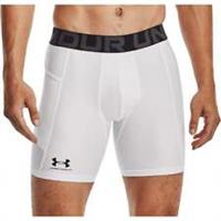 Under Armour HeatGear Mens Short Compression Tights White Gym Base Layer Shorts