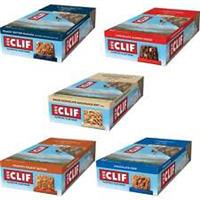 Clif Bar Energy Bars (Box Of 12) Protein Plant Based Sports Gym Fitness