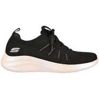 Skechers Ultra Flex 3.0 Glowing Sky Womens Training Shoes Black Gym Trainers