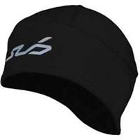 Sub Sports Cold Running Beanie Hat Black Thermal Fleece Reflective Run Mens