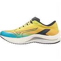 Mizuno Wave Rebellion Flash Mens Running Shoes Yellow Lightweight Run Trainers