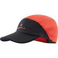 Ronhill Air-Lite Split Running Cap Black Lightweight Run Breathable Hat Mens