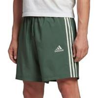 adidas AeroReady Essentials Chelsea 3 Stripes Mens Training Shorts Green Gym