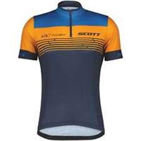 Scott RC Team 20 Mens Cycling Jersey Blue Short Sleeve Bike Ride Top - S Regular