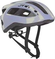 Scott Supra Road Cycling Helmet Amethyst Silver Reflective Carbon Bike Ride Mens